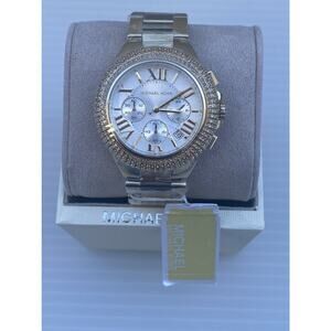 Michael Kors Camille Watch Women Slim Gold Tone Stainless Steel 43mm MK5756